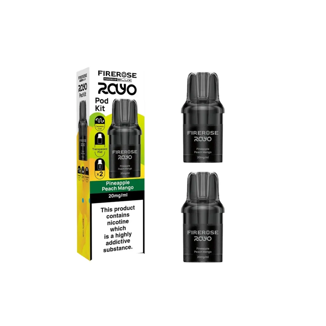 Elux Firerose Rayo 600 Refill Pods (2PACK)