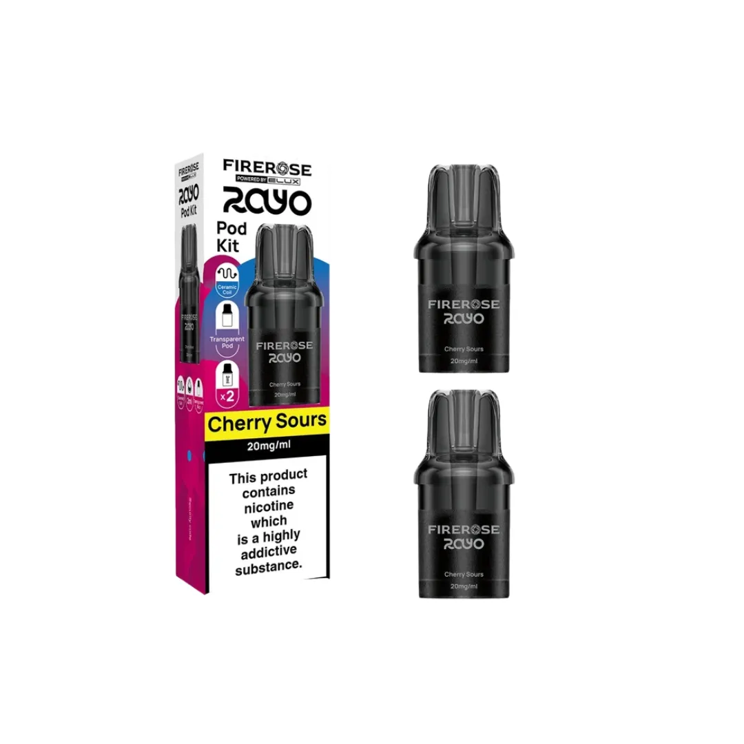 Elux Firerose Rayo 600 Refill Pods (2PACK)