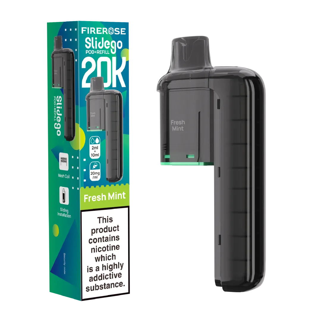 Firerose Slidego 20K Prefilled Pods