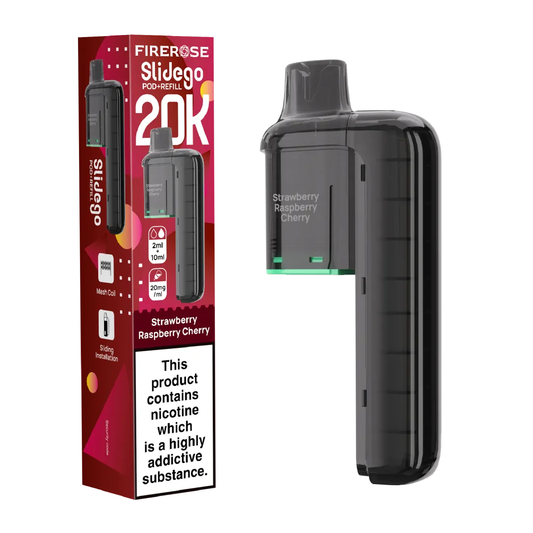 Firerose Slidego 20K Prefilled Pods
