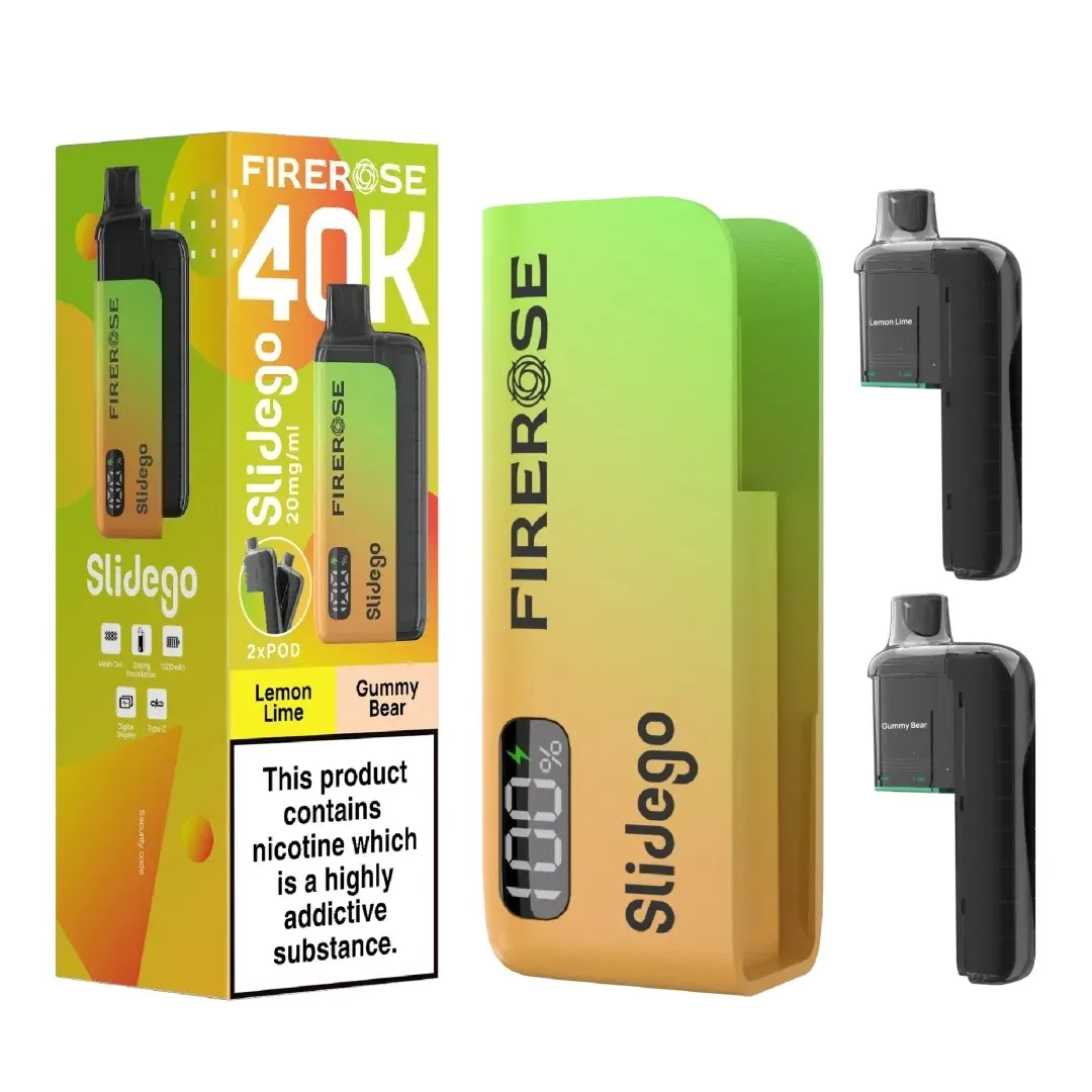 Firerose Slidego 40K Puffs Prefilled Pod Kit