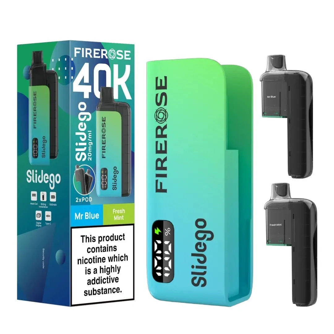 Firerose Slidego 40K Puffs Prefilled Pod Kit