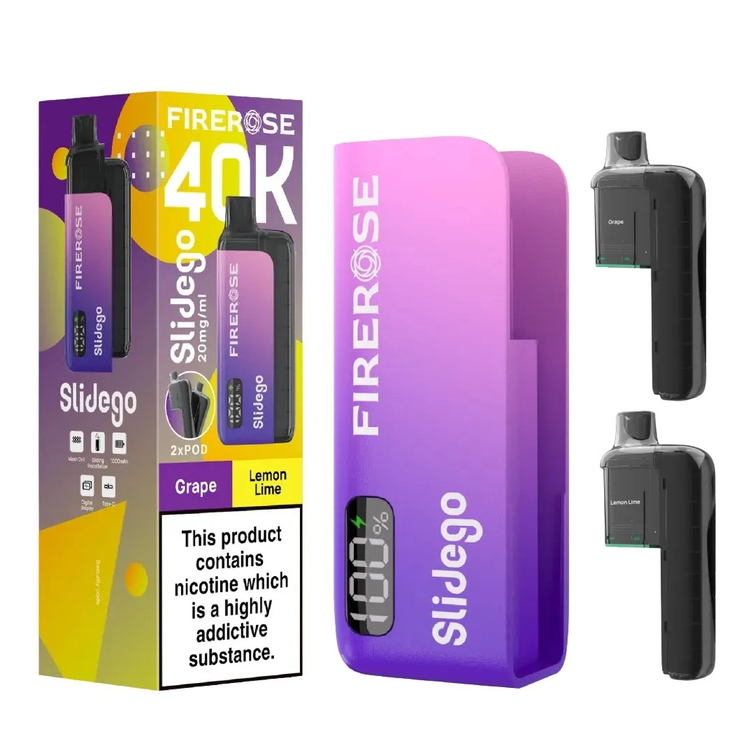 Firerose Slidego 40K Puffs Prefilled Pod Kit