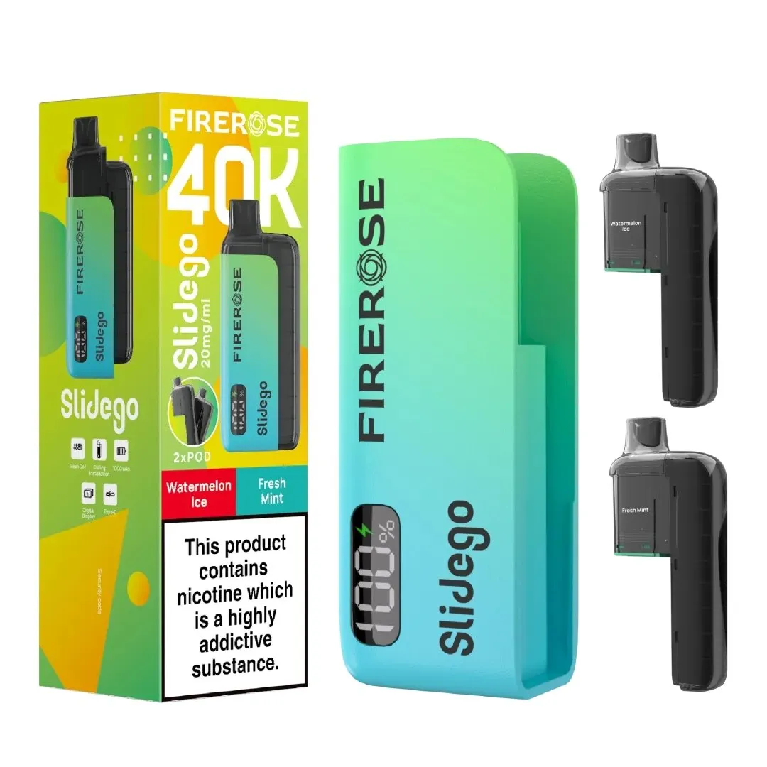 Firerose Slidego 40K Puffs Prefilled Pod Kit