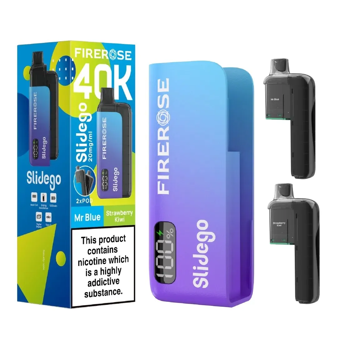 Firerose Slidego 40K Puffs Prefilled Pod Kit