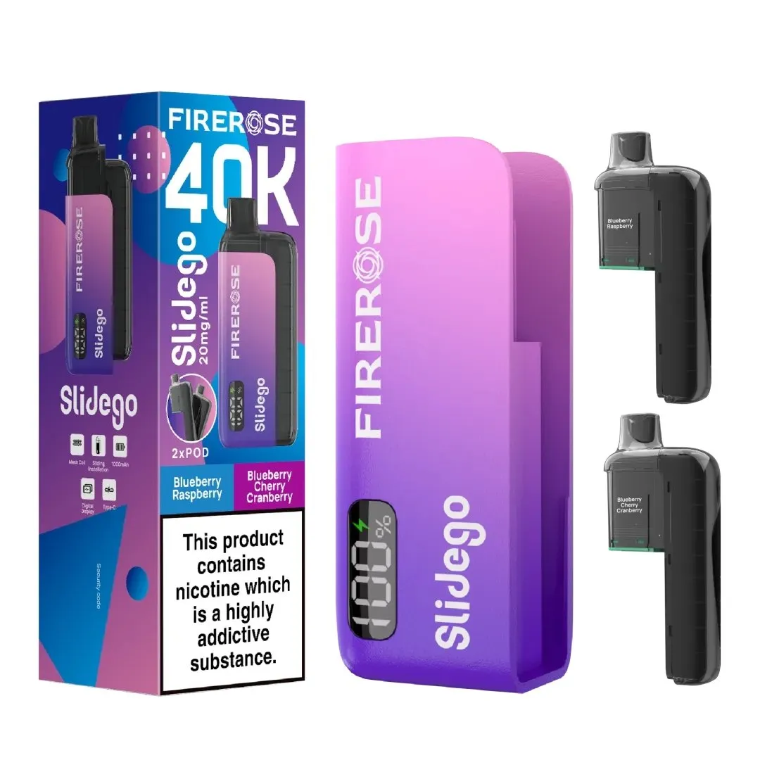 Firerose Slidego 40K Puffs Prefilled Pod Kit
