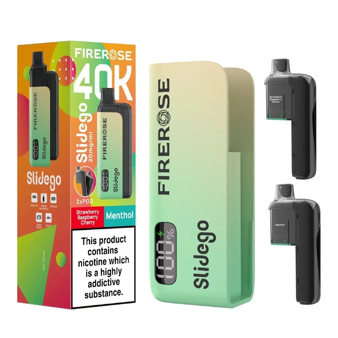 Firerose Slidego 40K Puffs Prefilled Pod Kit
