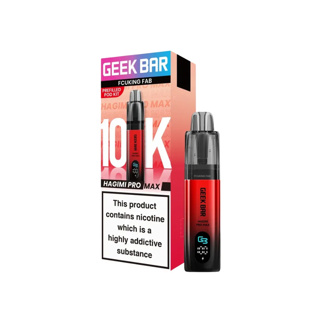 Geek Bar Hagimi Pro Max 10K Pod Kit - Coming Soon