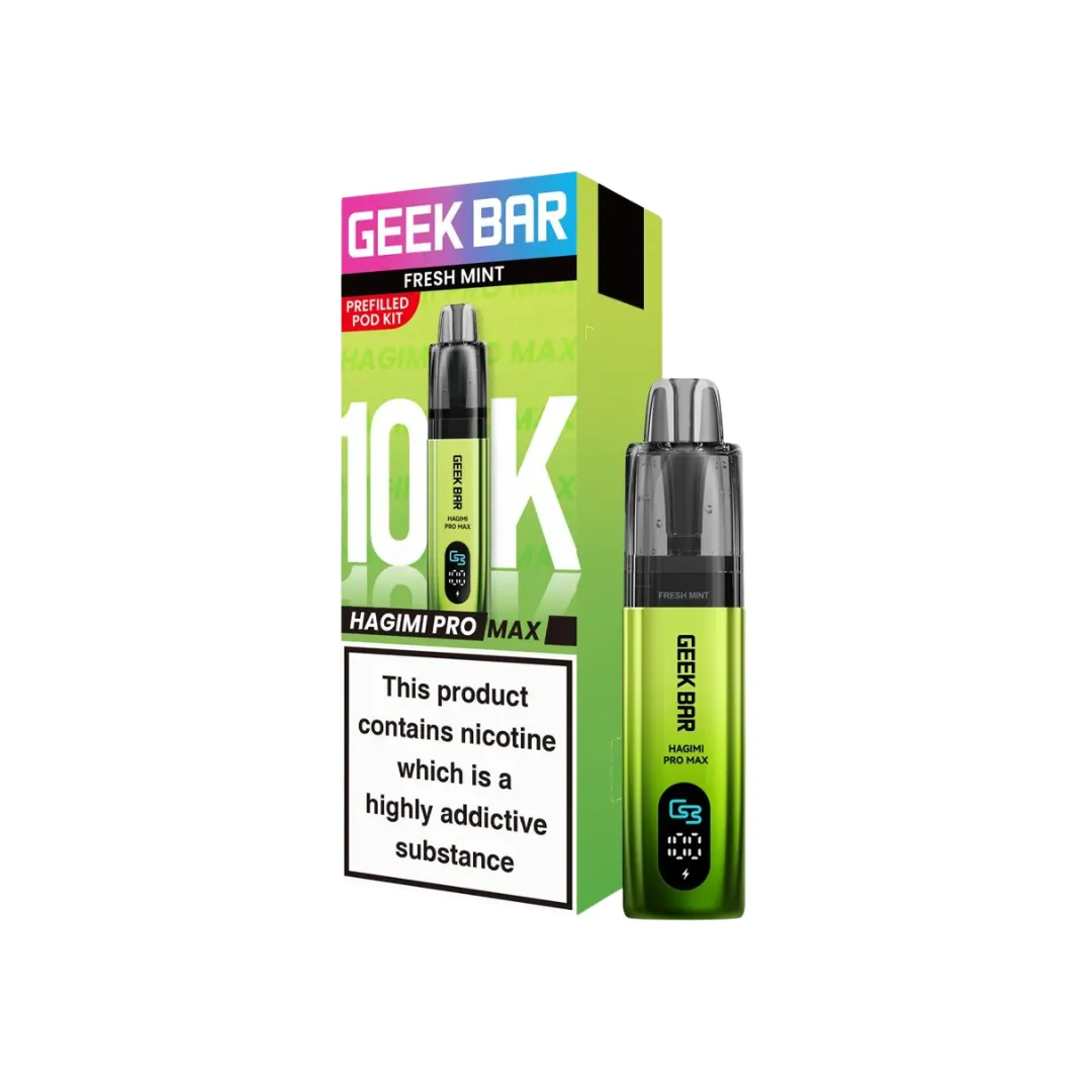 Geek Bar Hagimi Pro Max 10K Pod Kit - Coming Soon