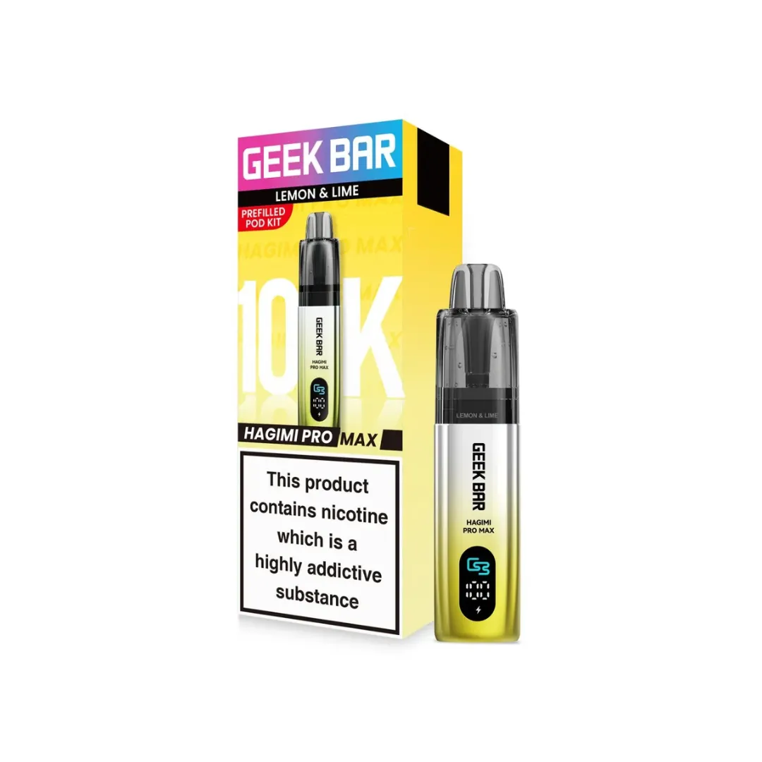 Geek Bar Hagimi Pro Max 10K Pod Kit - Coming Soon