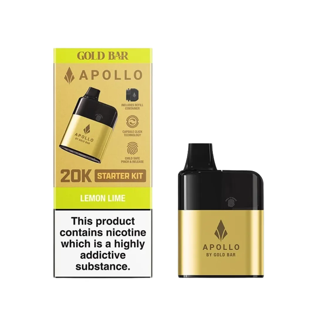 Gold Bar Apollo 20K Puffs Prefilled Vape Kit
