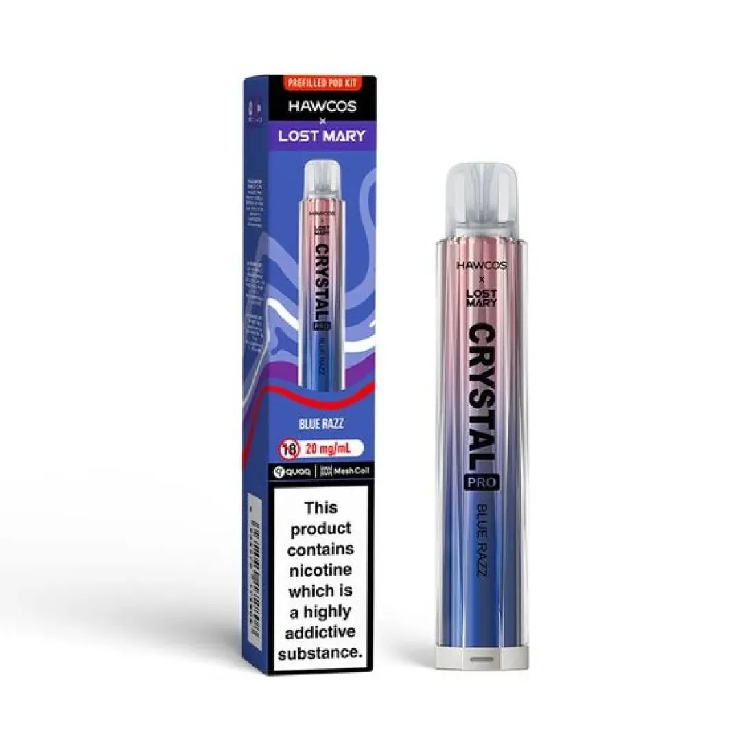 Hawcos x Lost Mary Crystal Pro 600 Prefilled Vape Kit