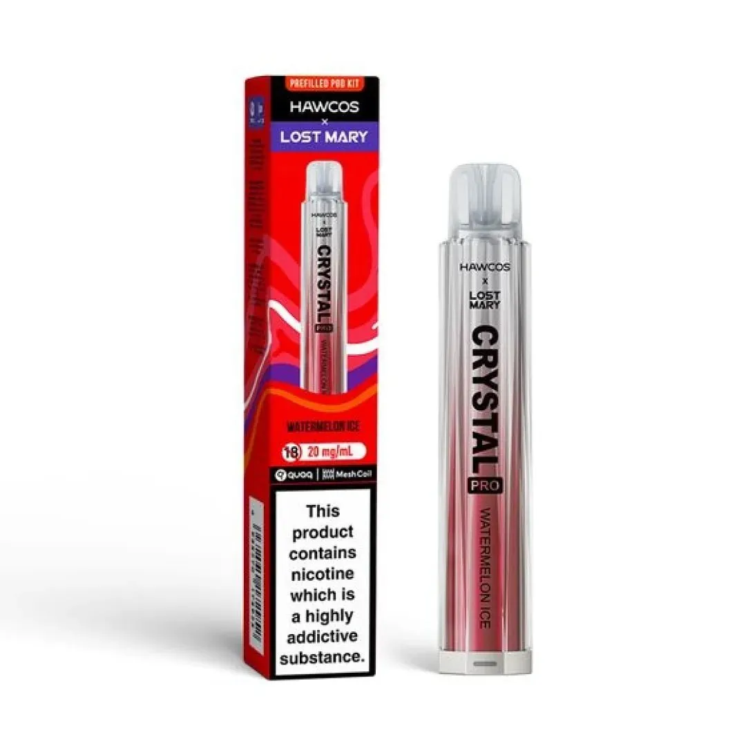 Hawcos x Lost Mary Crystal Pro 600 Prefilled Vape Kit