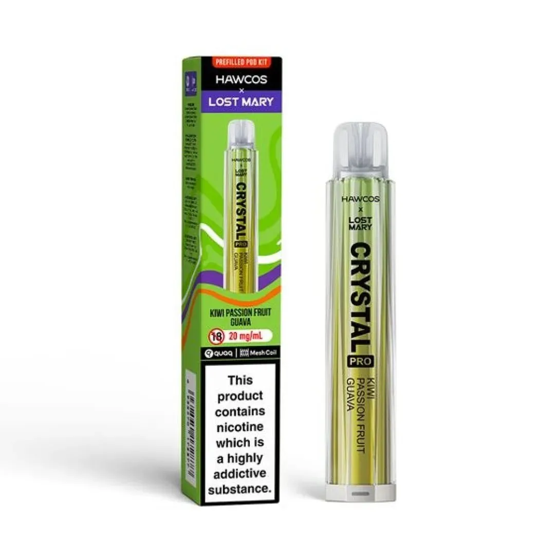 Hawcos x Lost Mary Crystal Pro 600 Prefilled Vape Kit