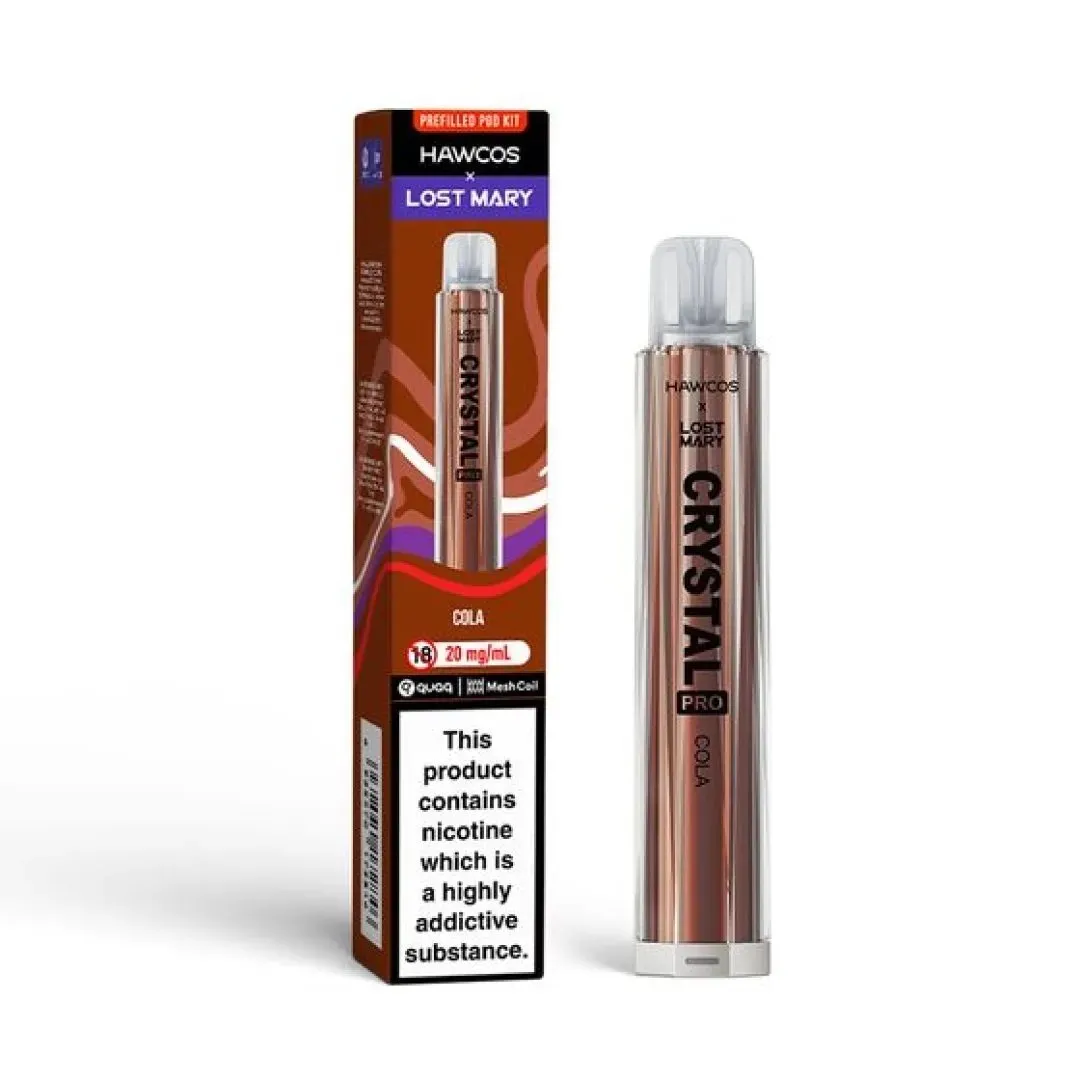 Hawcos x Lost Mary Crystal Pro 600 Prefilled Vape Kit
