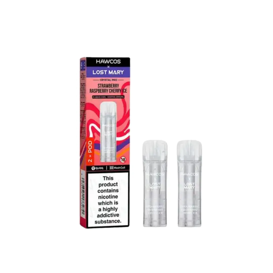 Hawcos x Lost Mary Crystal Pro 600 Prefilled Pods