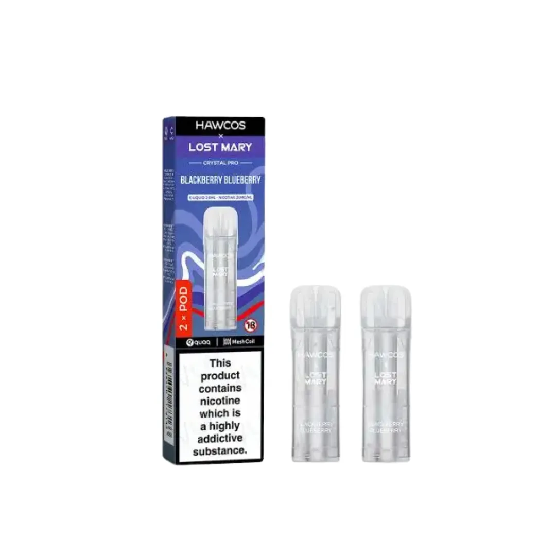 Hawcos x Lost Mary Crystal Pro 600 Prefilled Pods