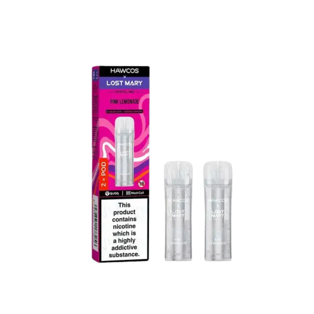 Hawcos x Lost Mary Crystal Pro 600 Prefilled Pods