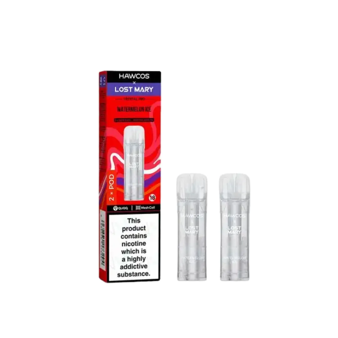 Hawcos x Lost Mary Crystal Pro 600 Prefilled Pods