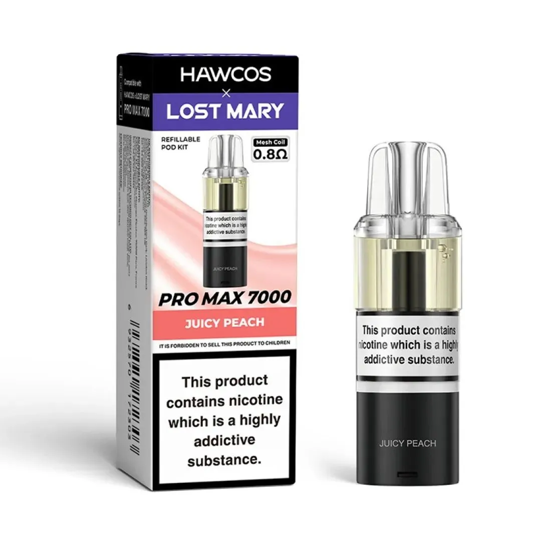 Hawcos x Lost Mary Pro Max 7000 Prefilled Pods