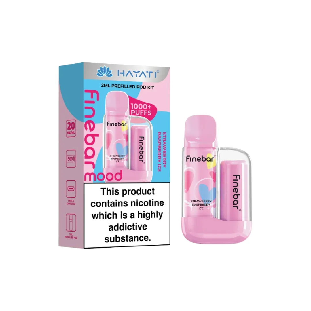 Hayati Finebar Mood 1000 Puffs Pod Kit