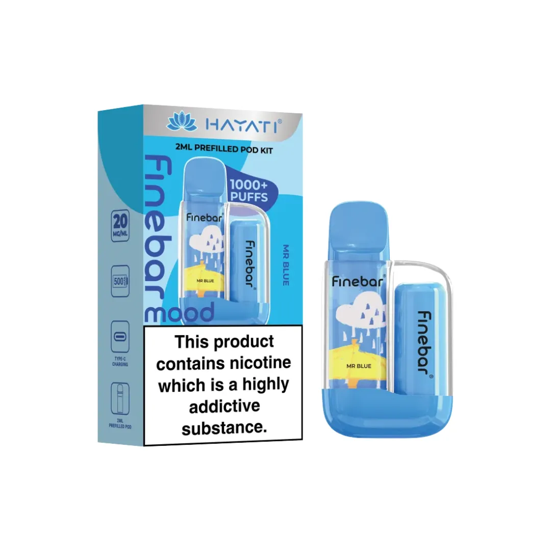 Hayati Finebar Mood 1000 Puffs Pod Kit