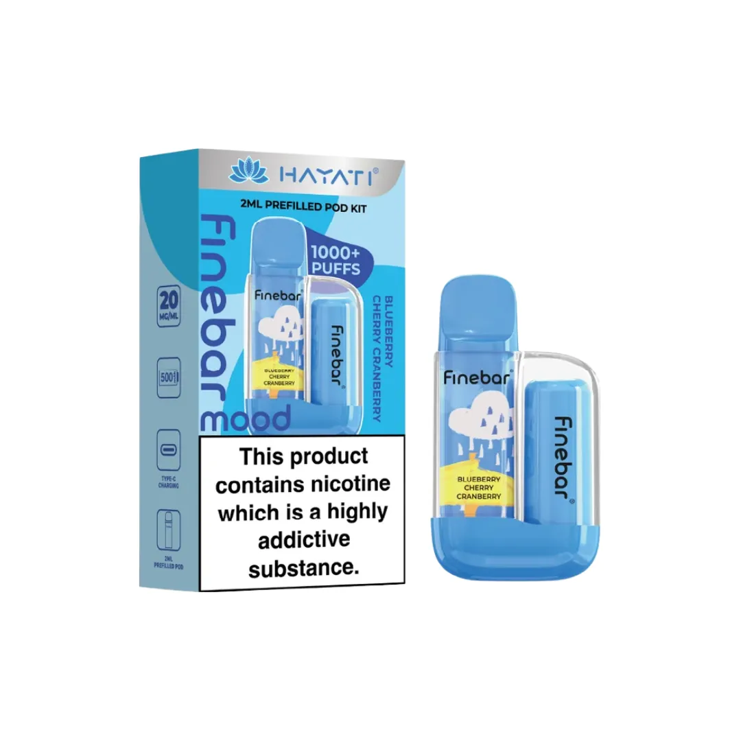 Hayati Finebar Mood 1000 Puffs Pod Kit