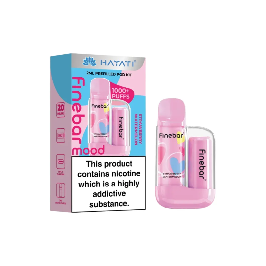 Hayati Finebar Mood 1000 Puffs Pod Kit