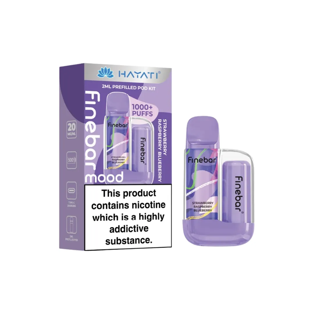 Hayati Finebar Mood 1000 Puffs Pod Kit