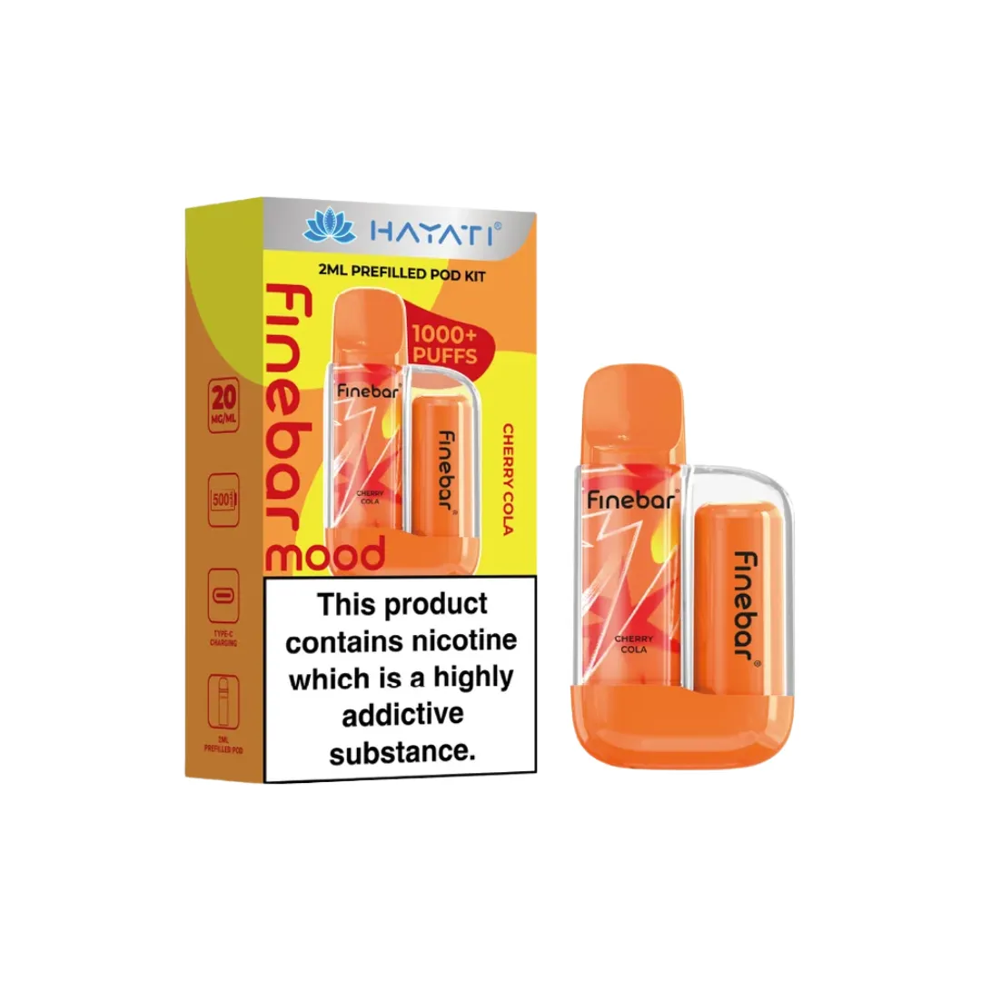 Hayati Finebar Mood 1000 Puffs Pod Kit
