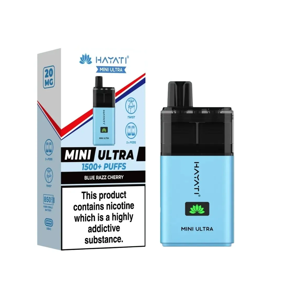 Hayati Mini Ultra 1500 Puffs Prefilled Vape kit