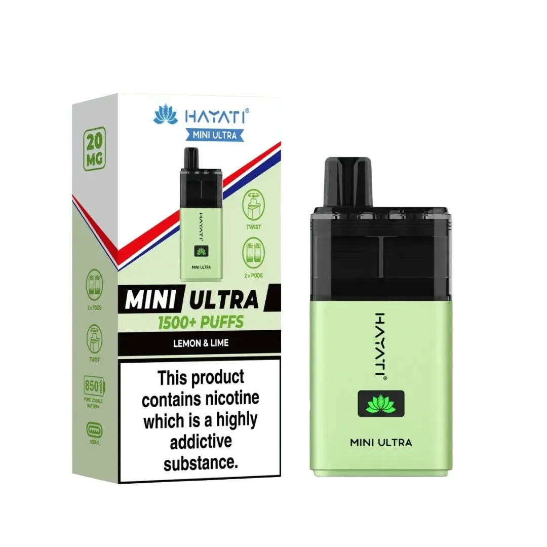 Hayati Mini Ultra 1500 Puffs Prefilled Vape kit