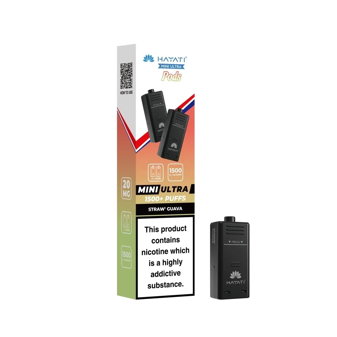 Hayati Mini Ultra 1500 Prefilled Pods