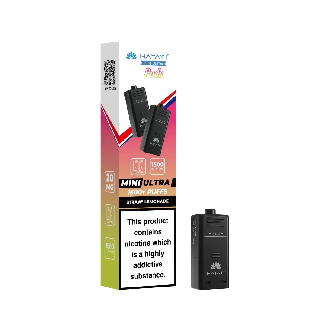 Hayati Mini Ultra 1500 Prefilled Pods