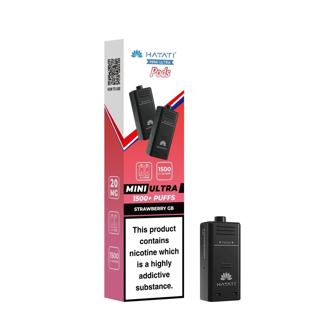 Hayati Mini Ultra 1500 Prefilled Pods