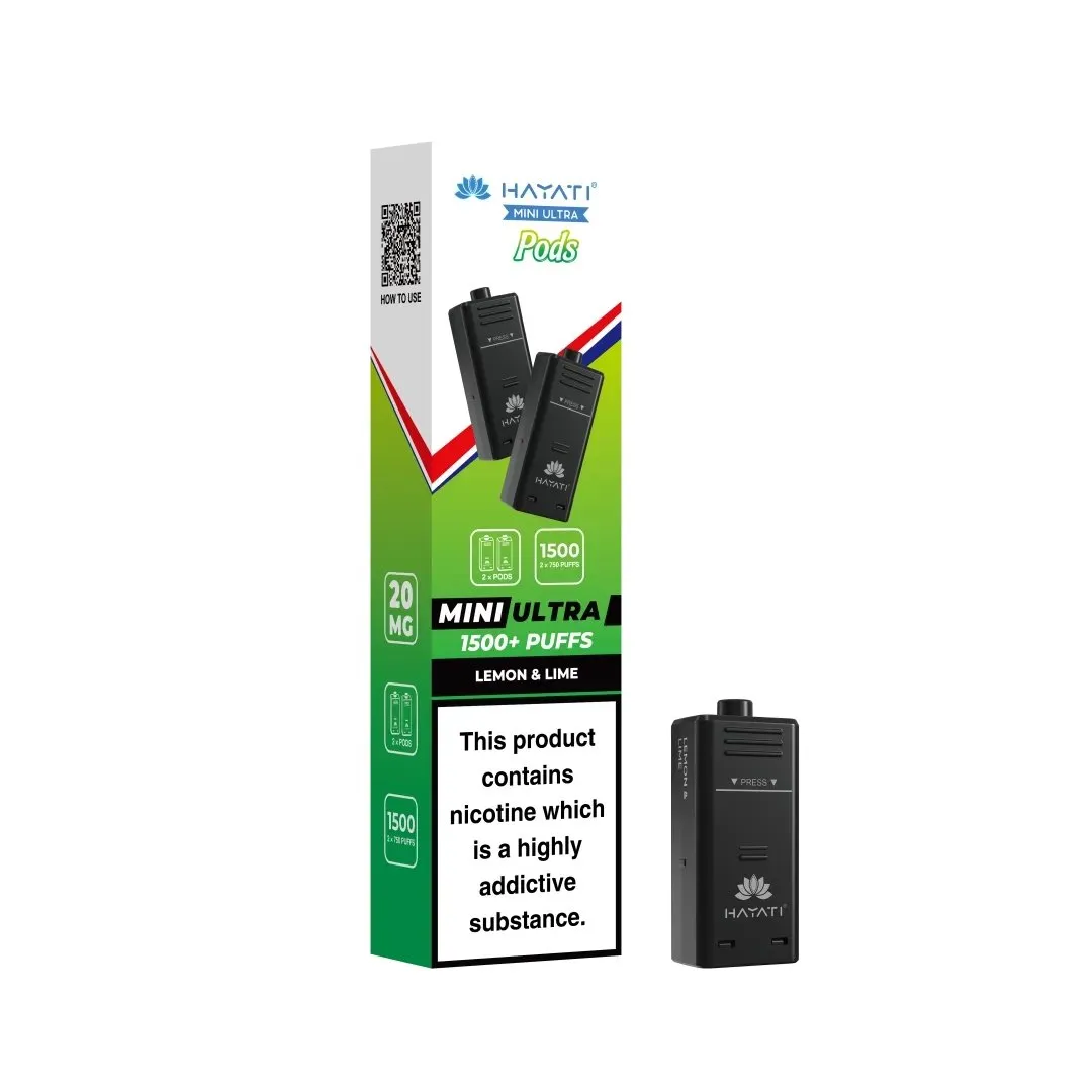 Hayati Mini Ultra 1500 Prefilled Pods