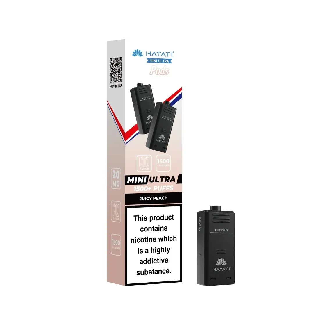 Hayati Mini Ultra 1500 Prefilled Pods