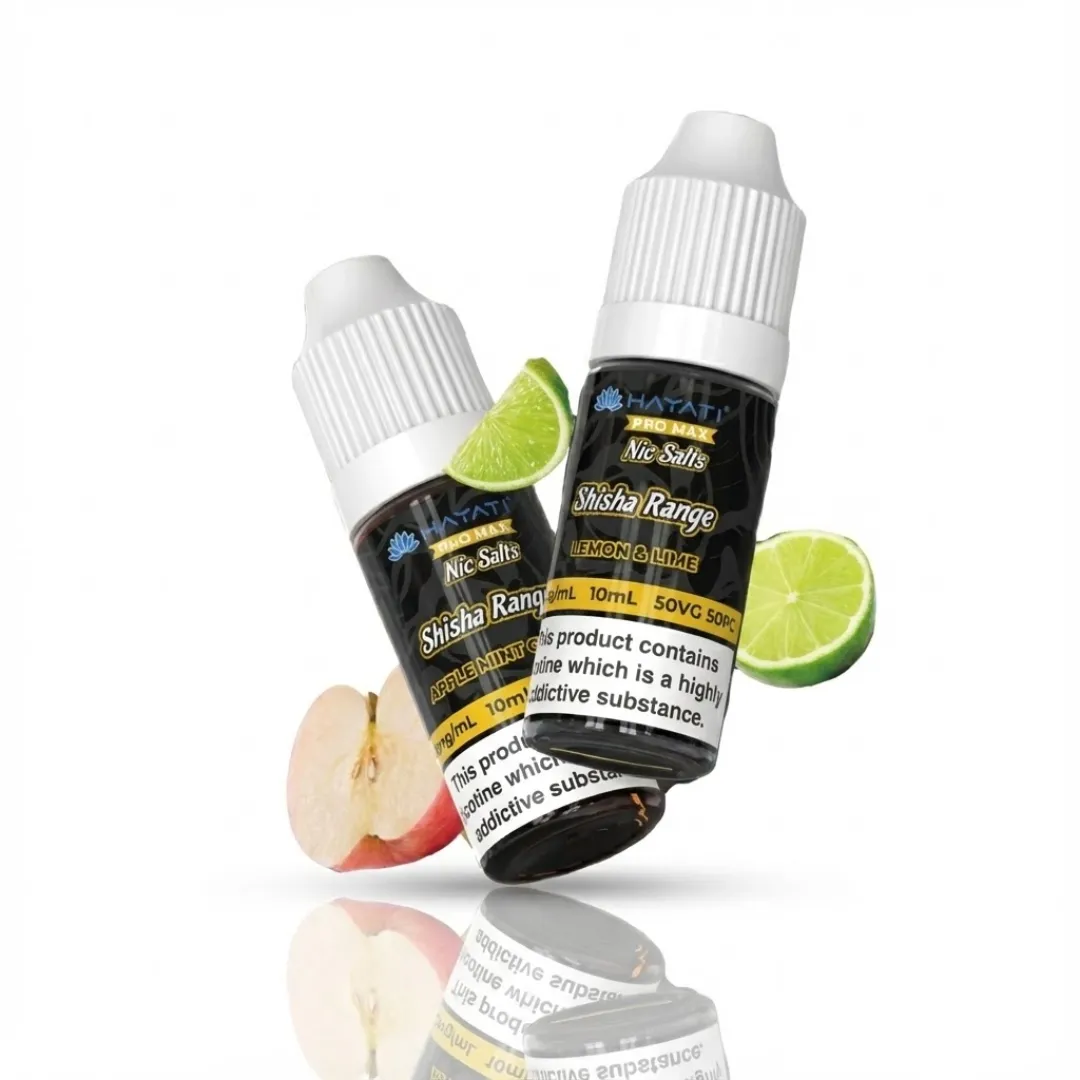 Hayati Pro Max Nic Salts Shisha Range