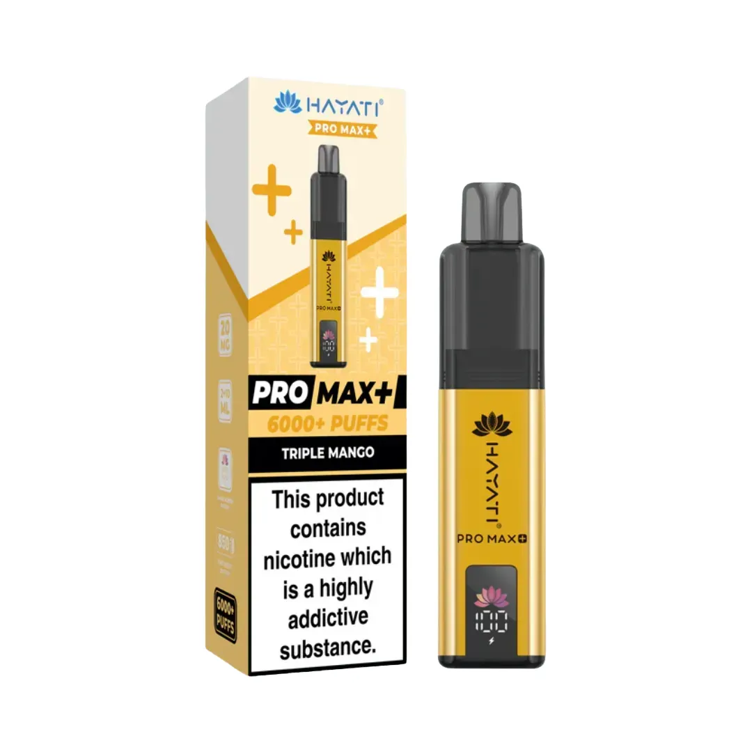 Hayati Pro Max Plus 6000 Puffs Prefilled Vape Kit