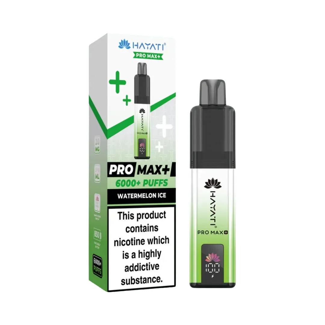 Hayati Pro Max Plus 6000 Puffs Prefilled Vape Kit