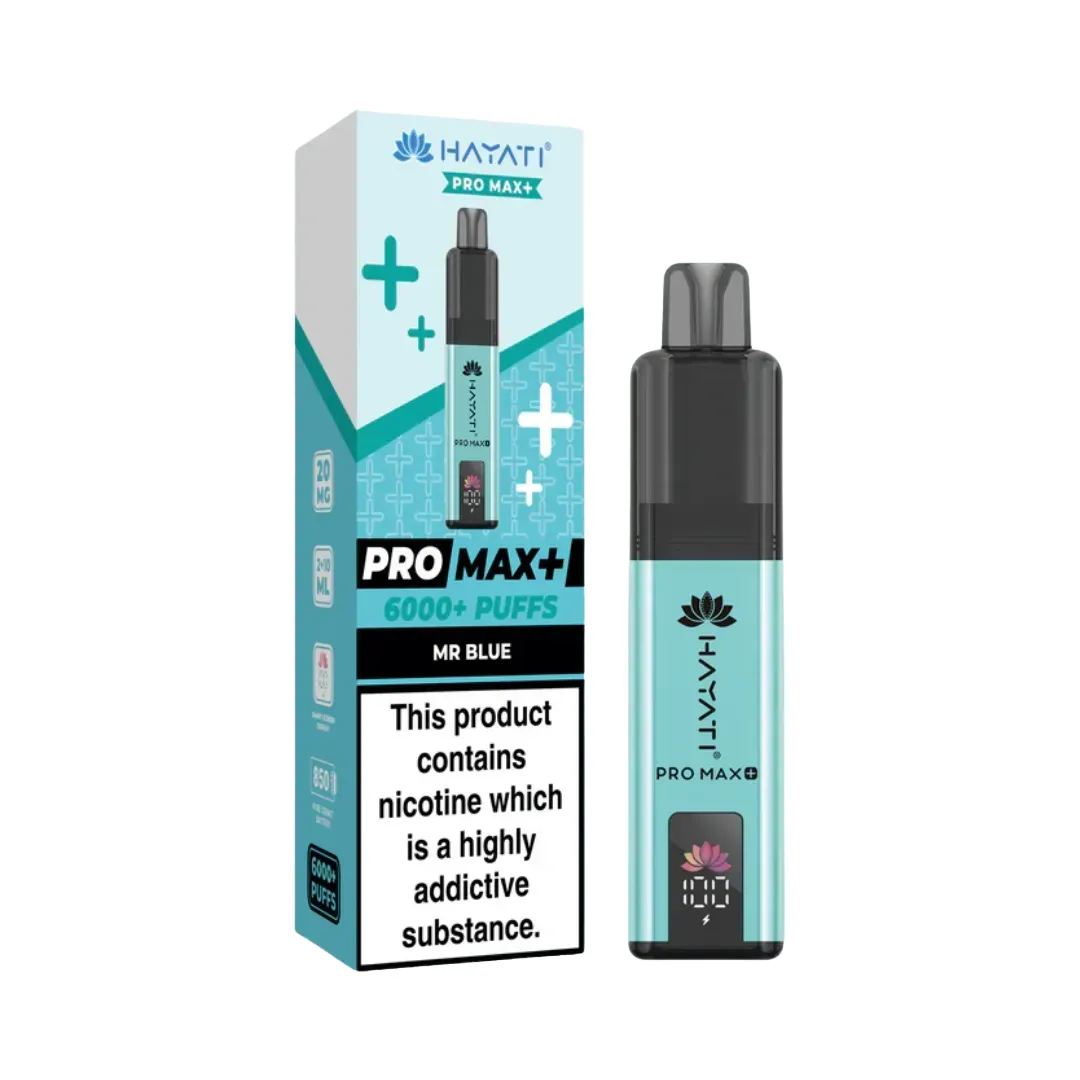 Hayati Pro Max Plus 6000 Puffs Prefilled Vape Kit