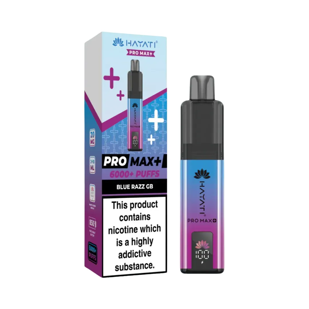 Hayati Pro Max Plus 6000 Puffs Prefilled Vape Kit