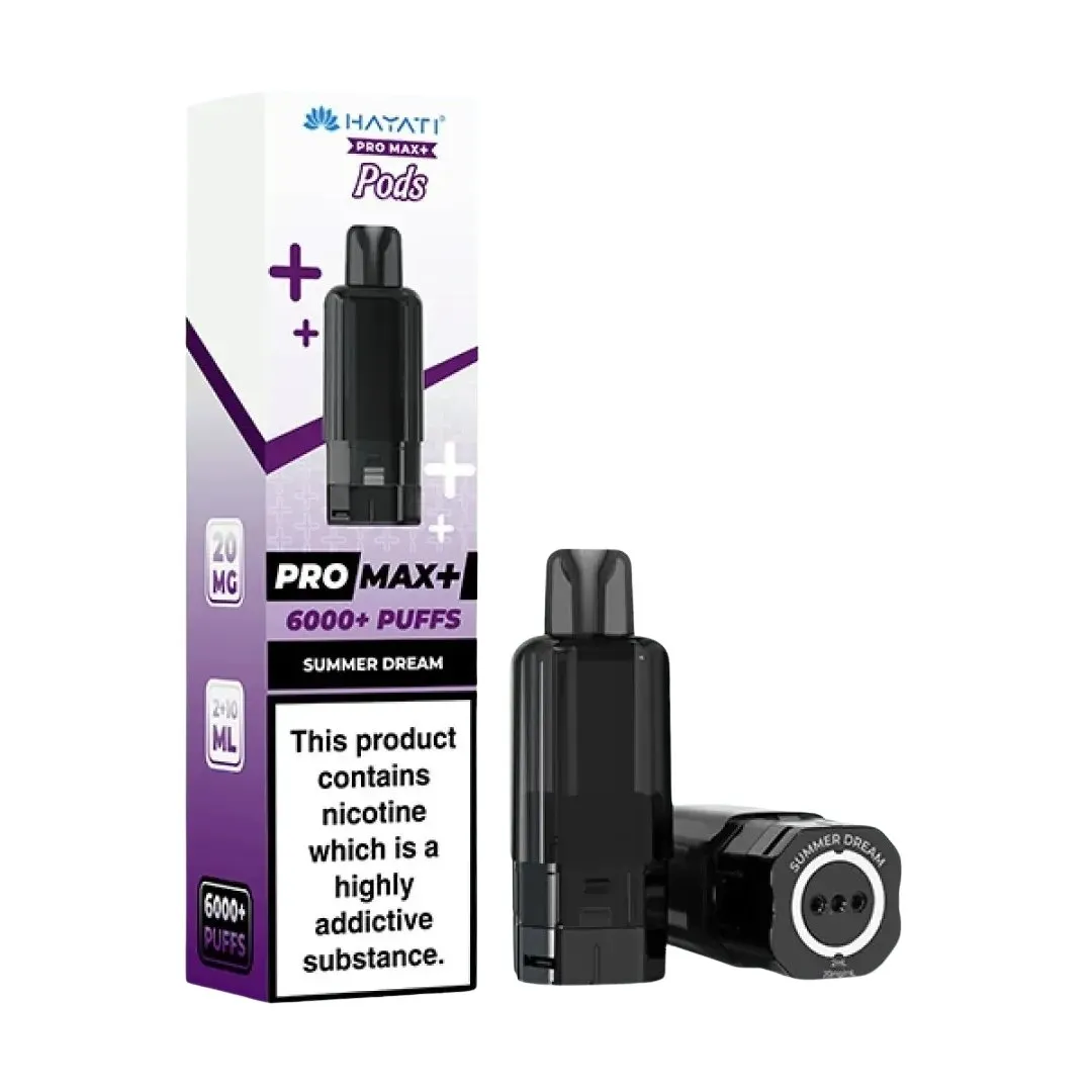 Hayati Pro Max Plus 6000 Puffs Prefilled Pods