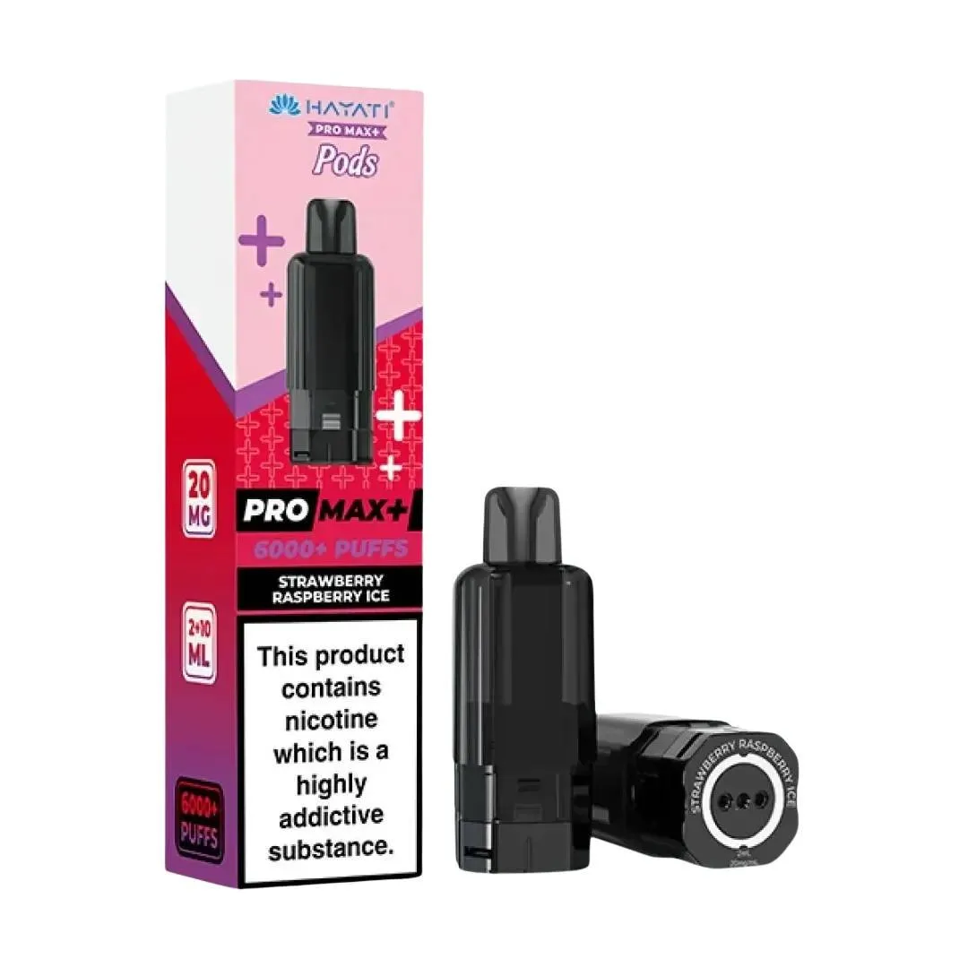 Hayati Pro Max Plus 6000 Puffs Prefilled Pods