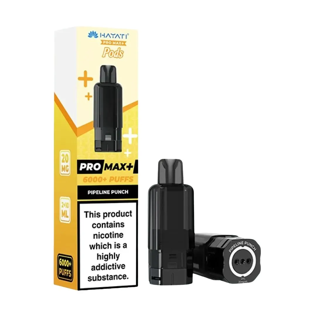 Hayati Pro Max Plus 6000 Puffs Prefilled Pods