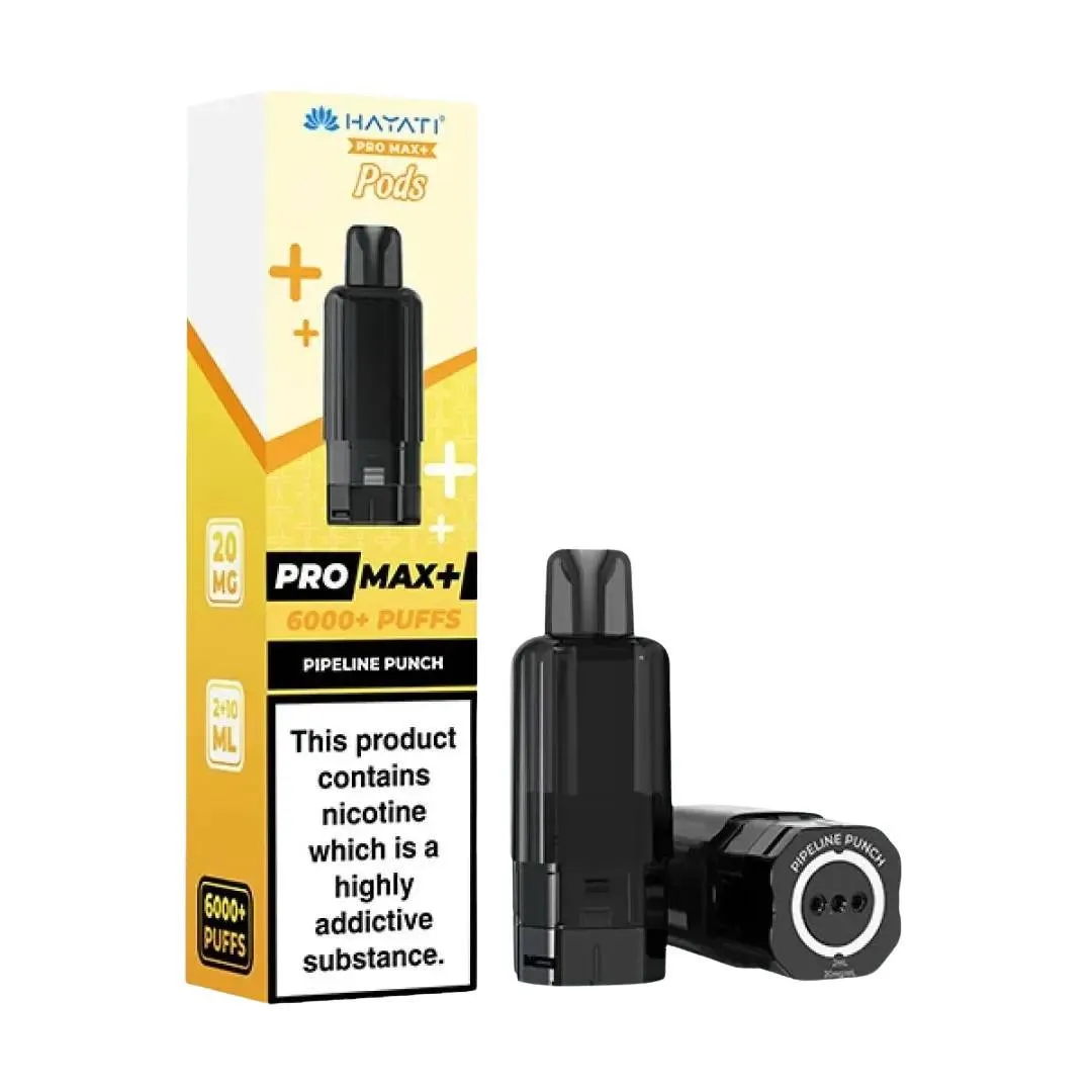 Hayati Pro Max Plus 6000 Puffs Prefilled Pods