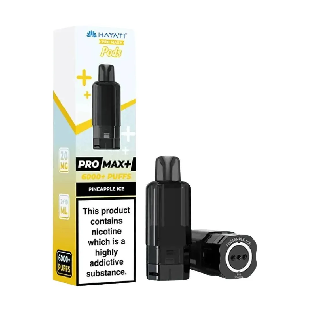 Hayati Pro Max Plus 6000 Puffs Prefilled Pods