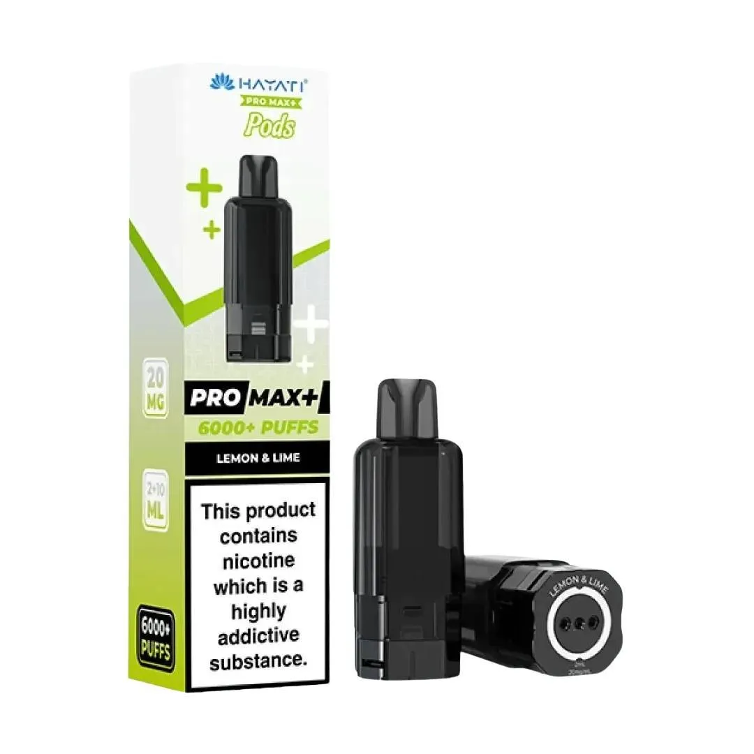 Hayati Pro Max Plus 6000 Puffs Prefilled Pods