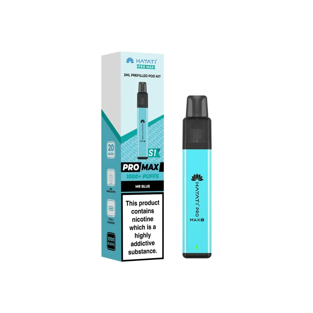 Hayati Pro Max S1 Prefilled Vape Kit