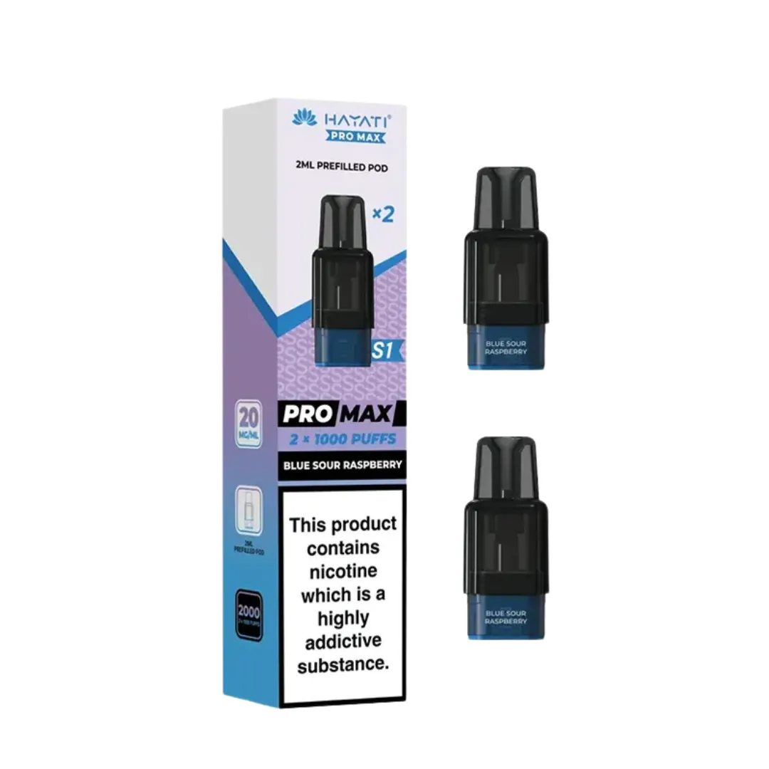 Hayati Pro Max S1 Prefilled Pods